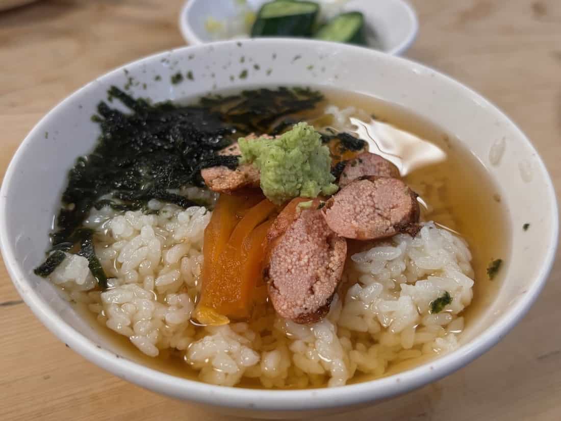 たらこ茶漬け