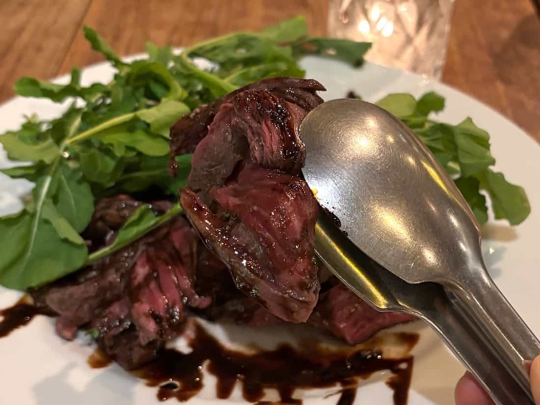 牛ハラミのステーキ