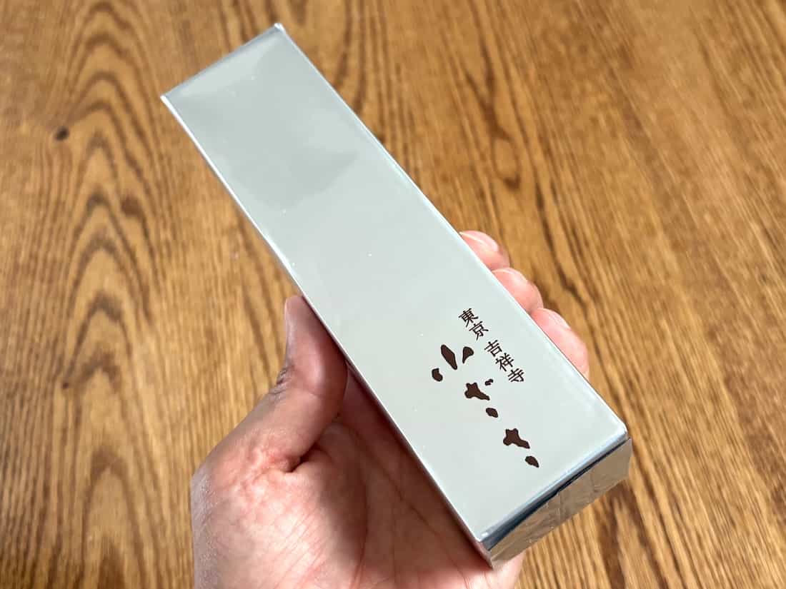 羊羹の箱の中のさらに中