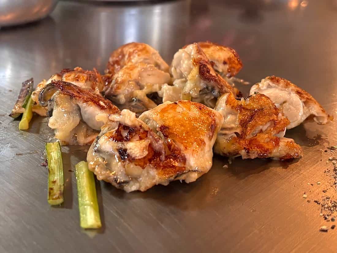 牡蠣バター焼き