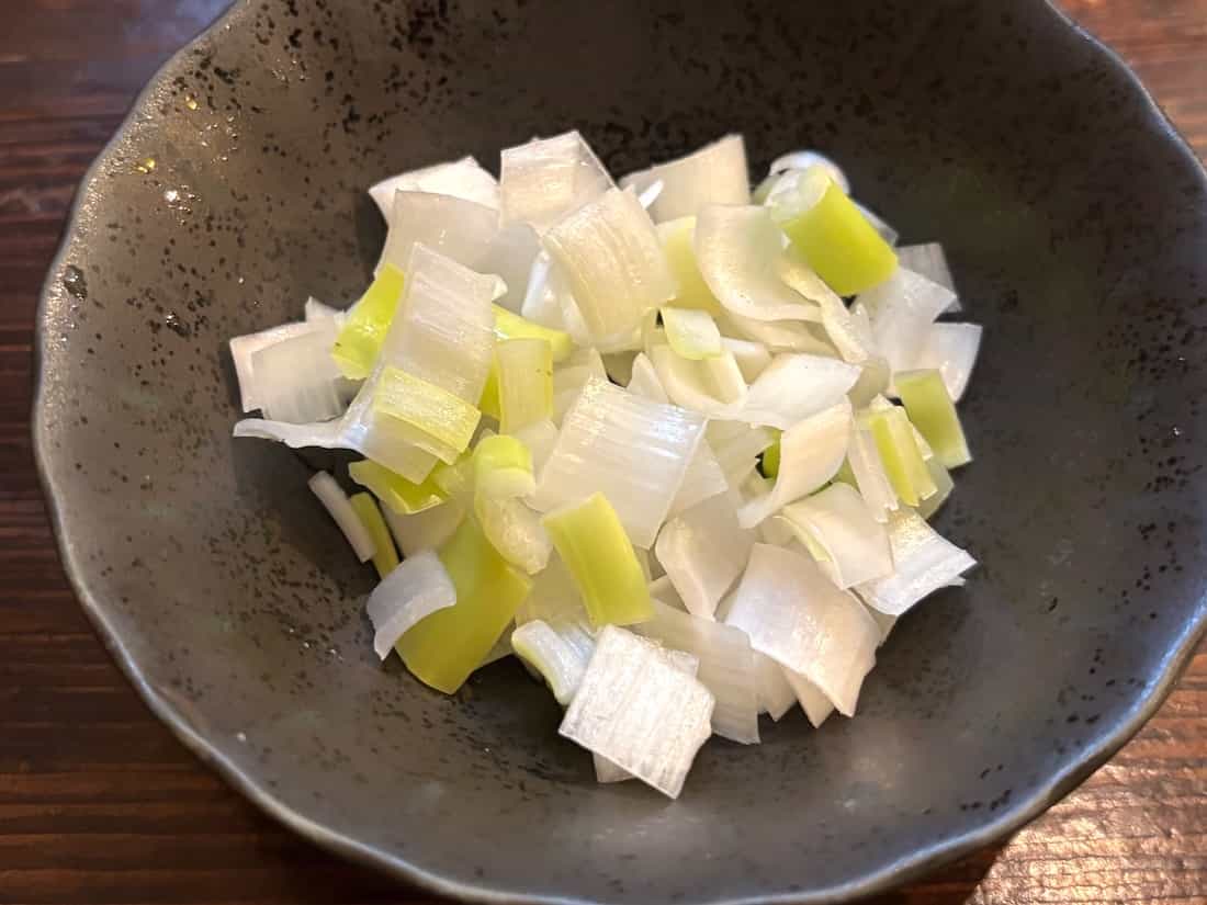 ネギ増し