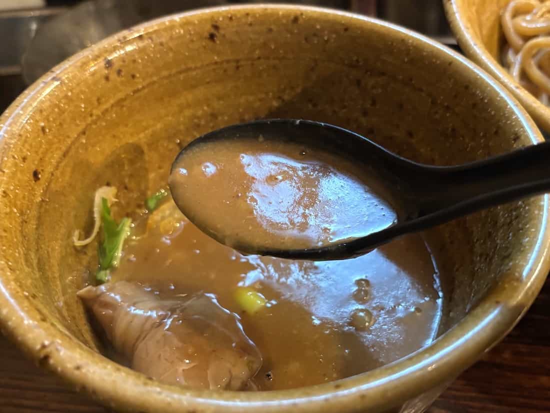 つけ麺のスープ
