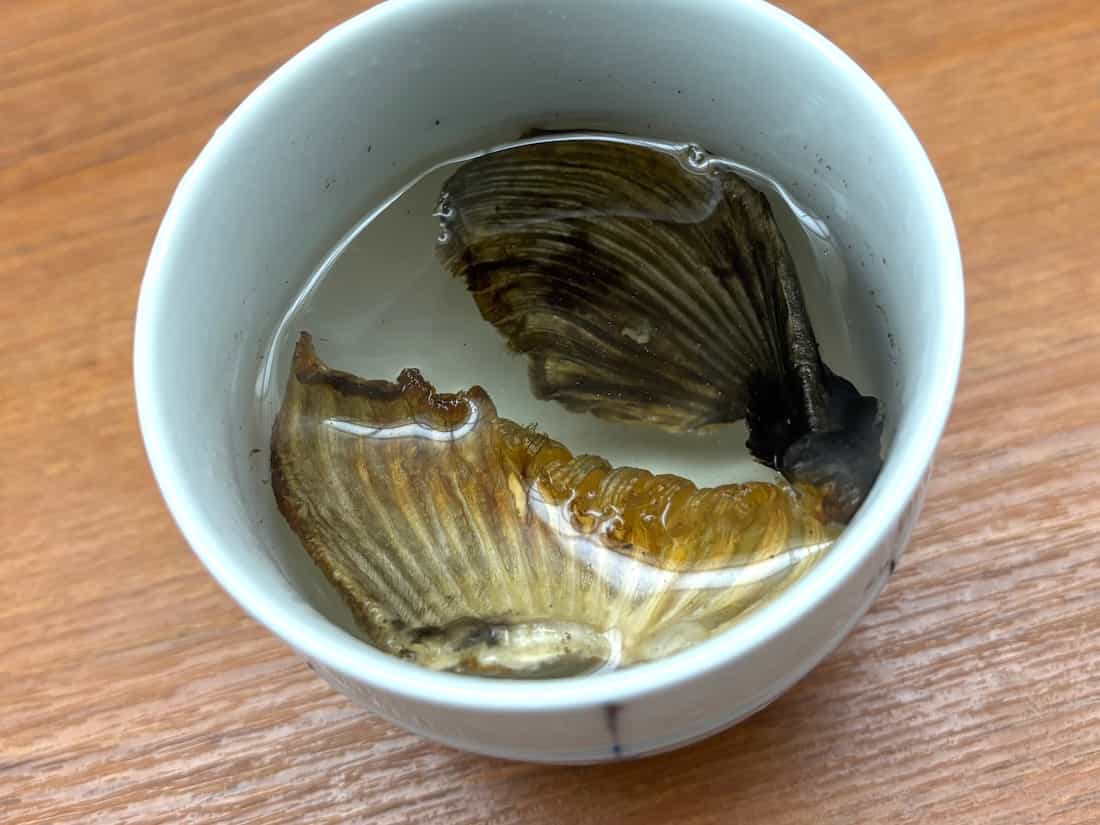 ふぐヒレ酒