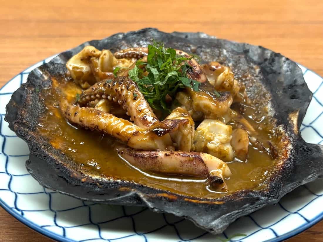 げそわた焼