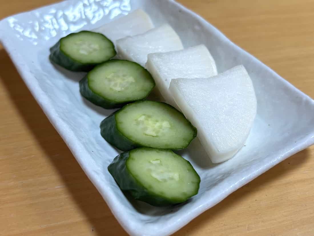 自家製お新香