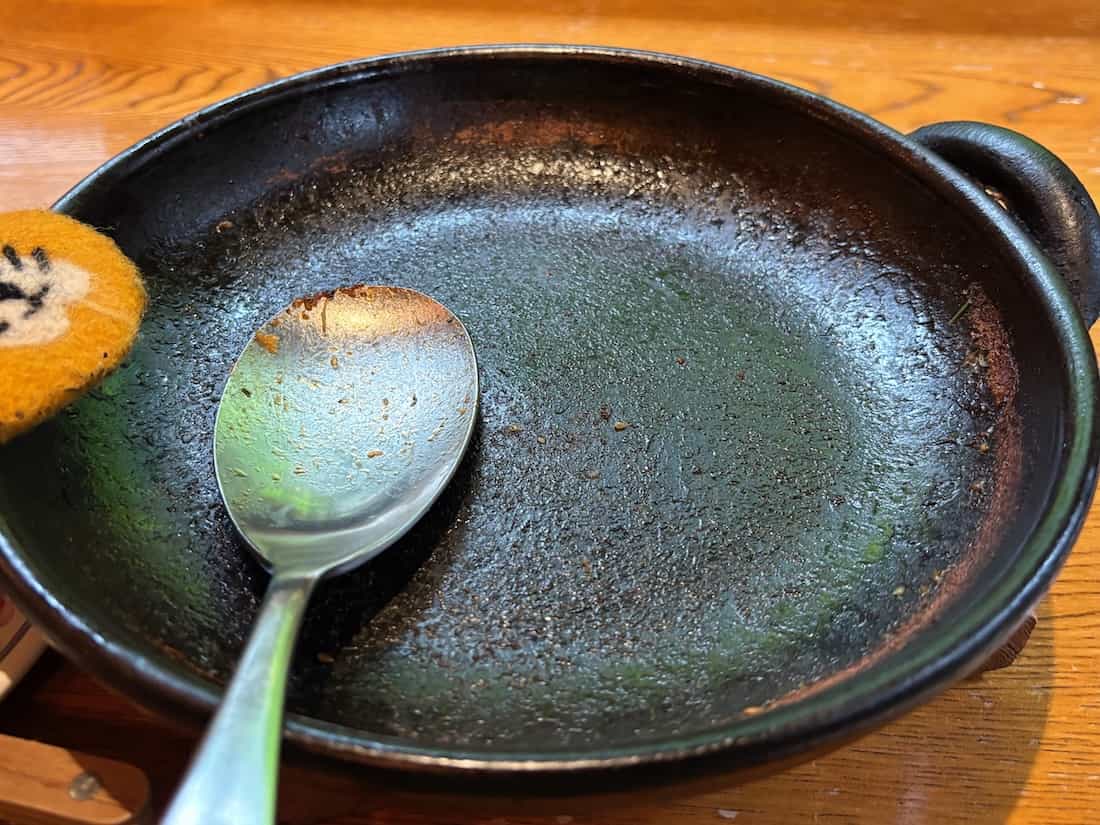 パエリア完食