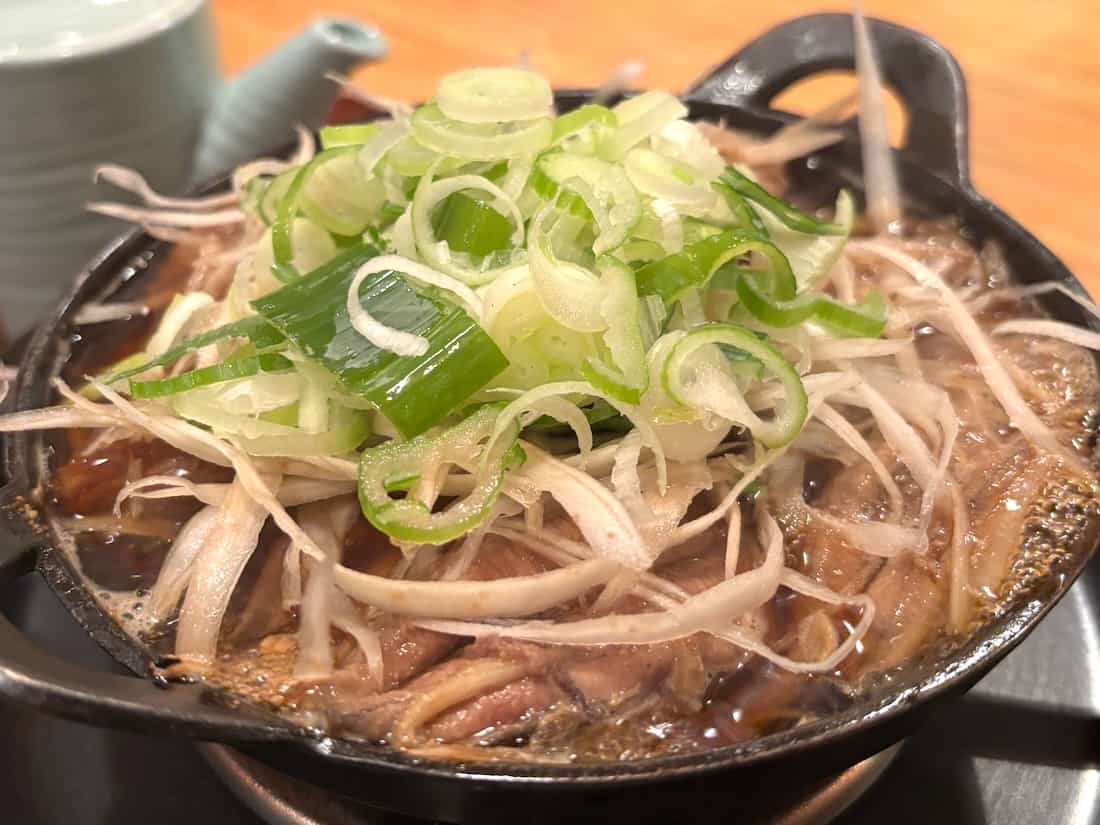 ネギとごぼう盛り