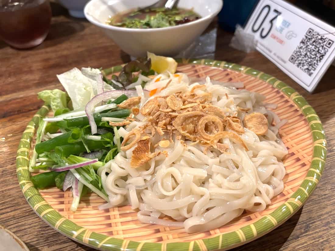 焼き豚肉のつけ麺フォー（麺量1.5玉）