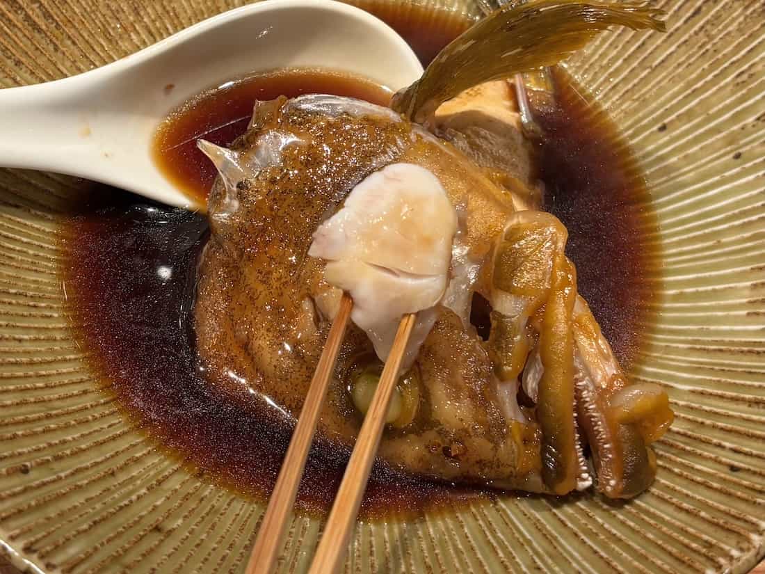 はた煮付け
