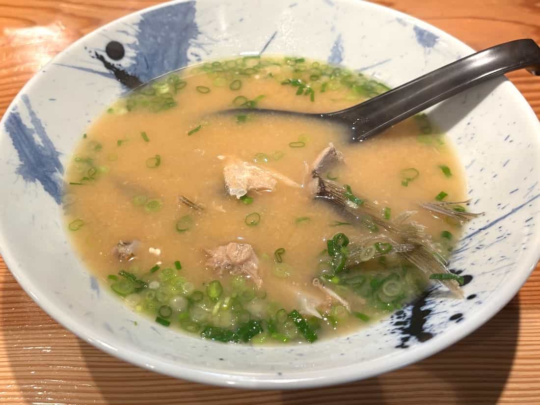 地魚あら汁