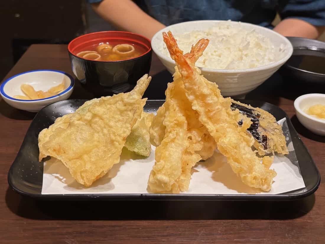 天麩羅定食