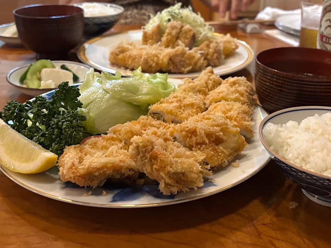 穴子フライ