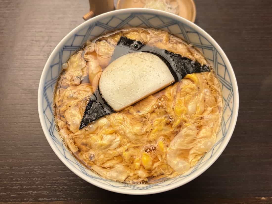 玉子とじそば