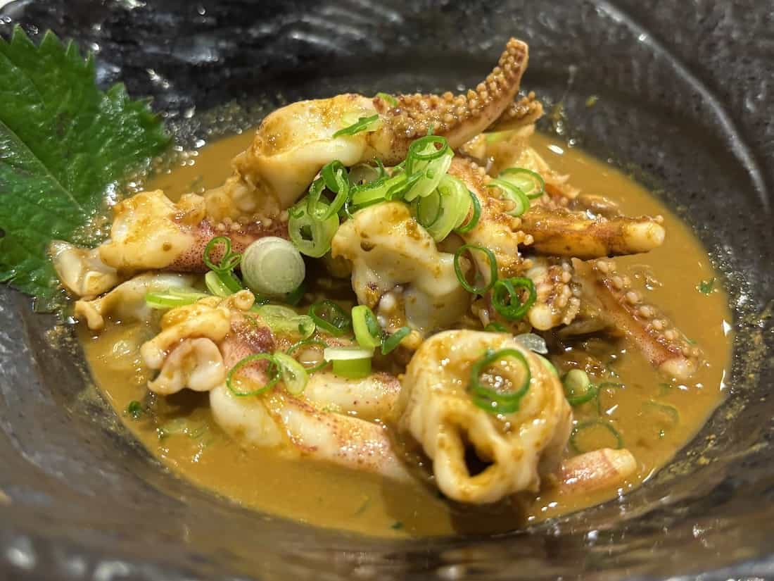 いか下足肝焼き
