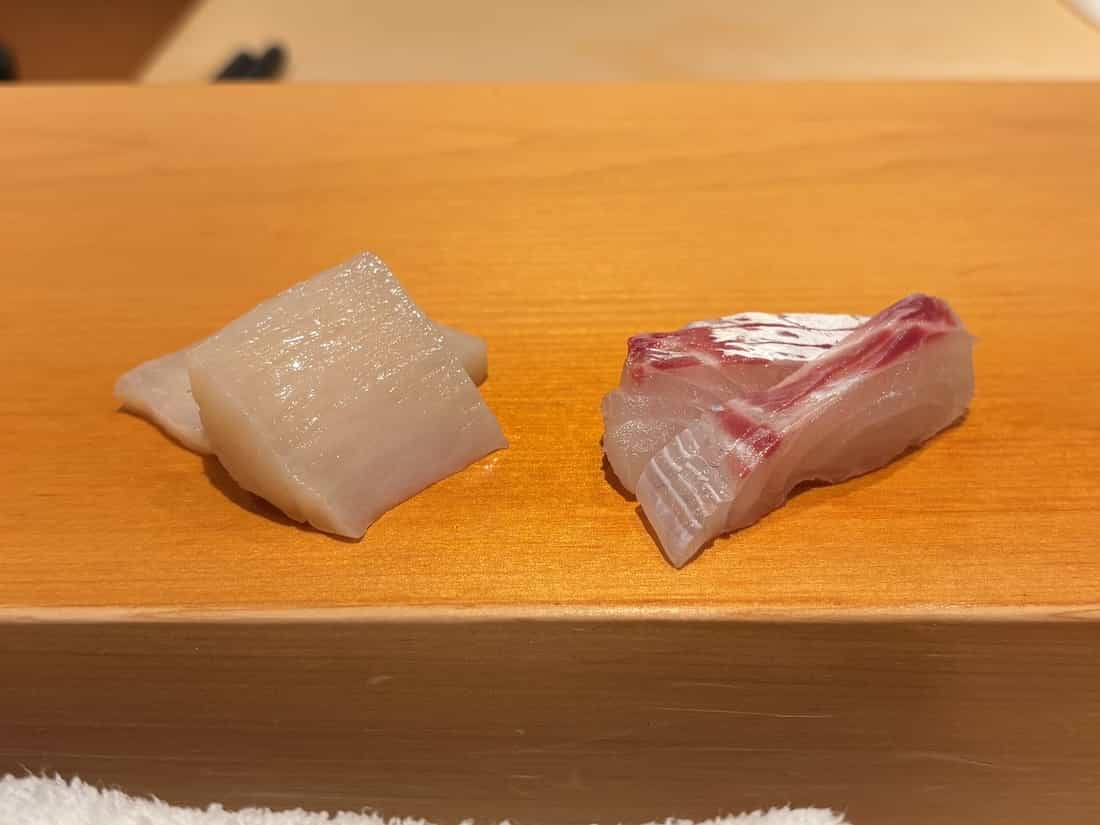 ひらがい、真鯛