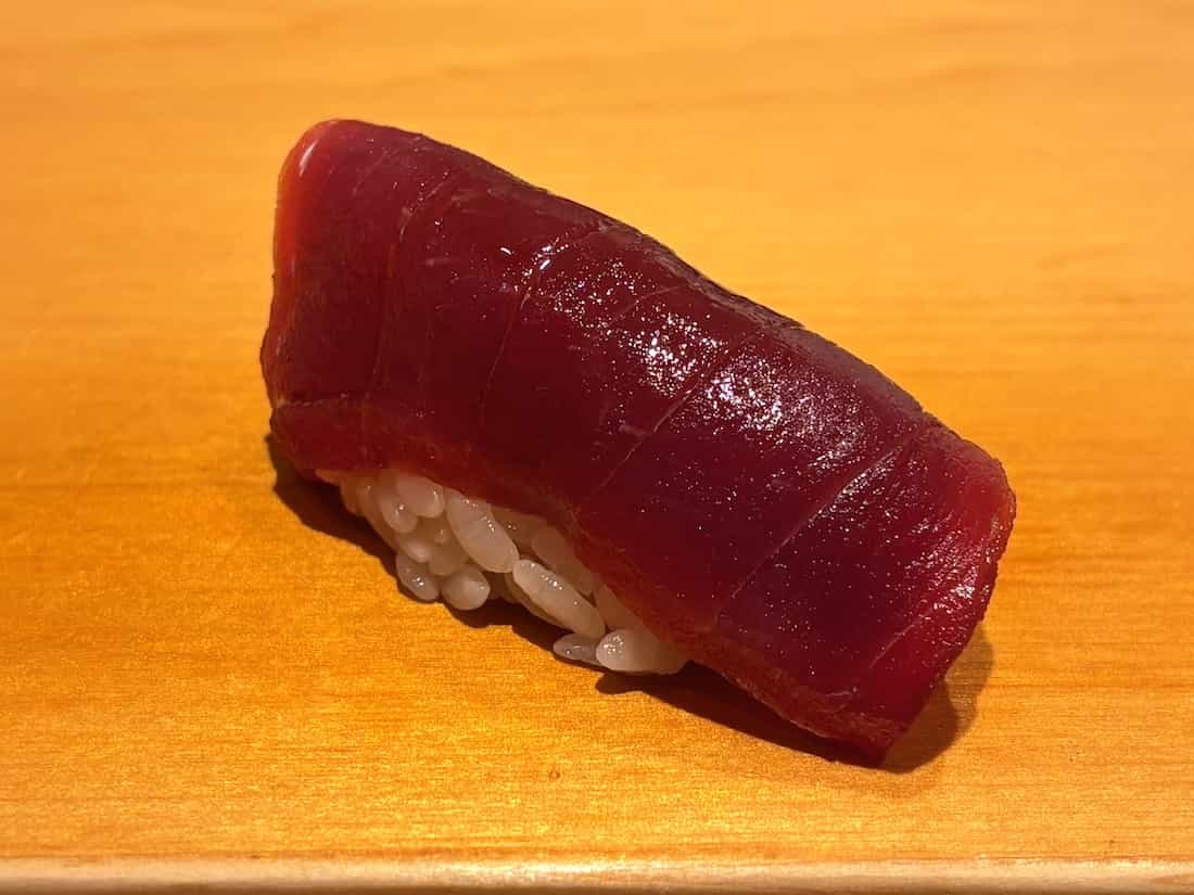 赤身の漬け