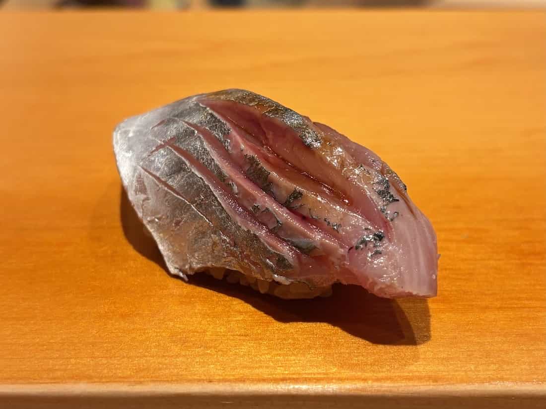 アジ握り