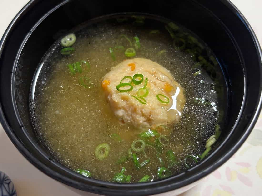 鶏真丈みぞれ椀