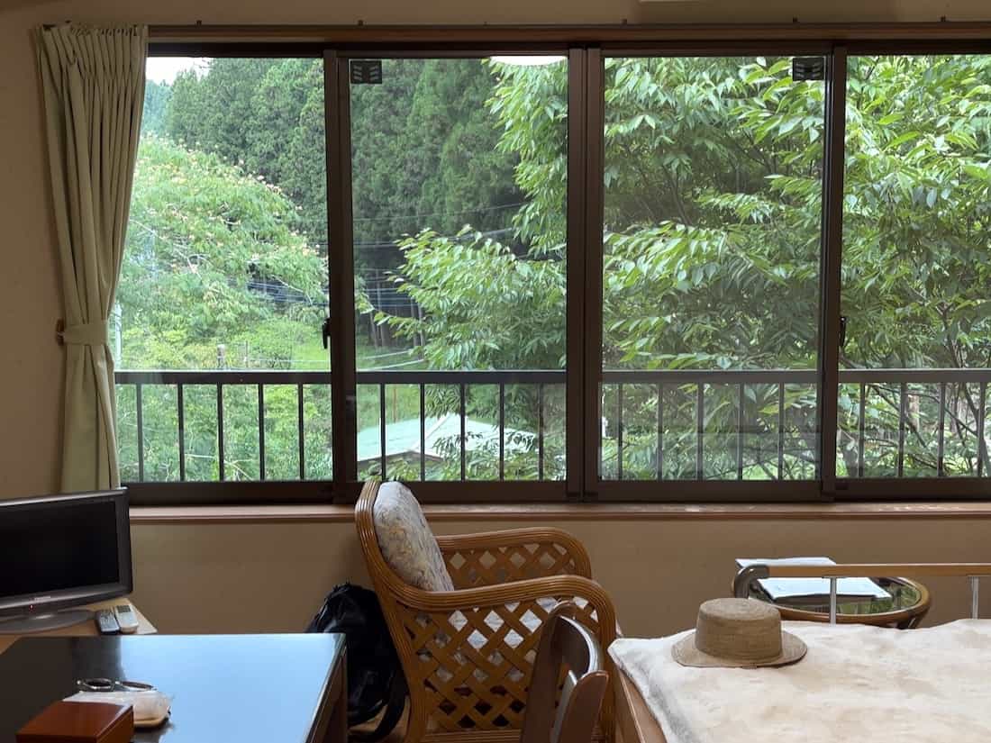 部屋かりんからの眺め