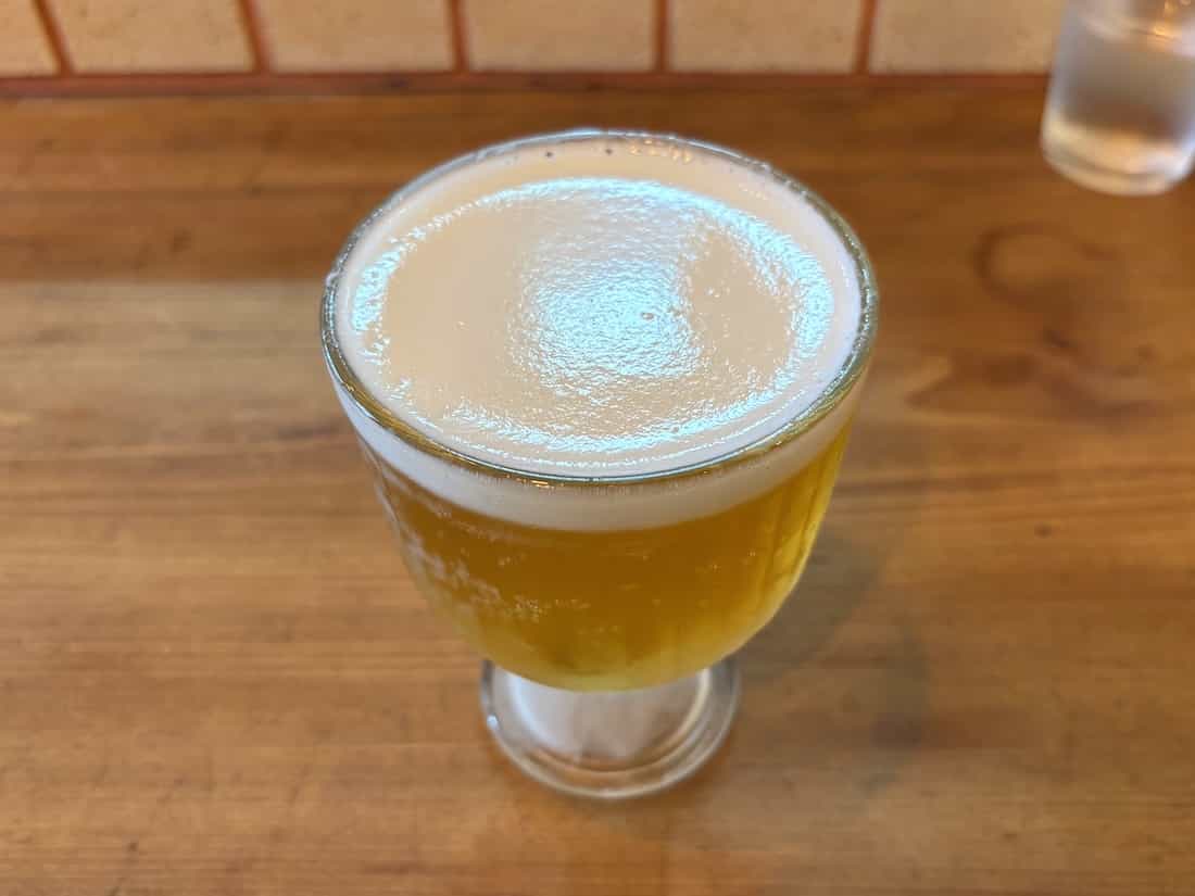 生ビール（アサヒマルエフ）