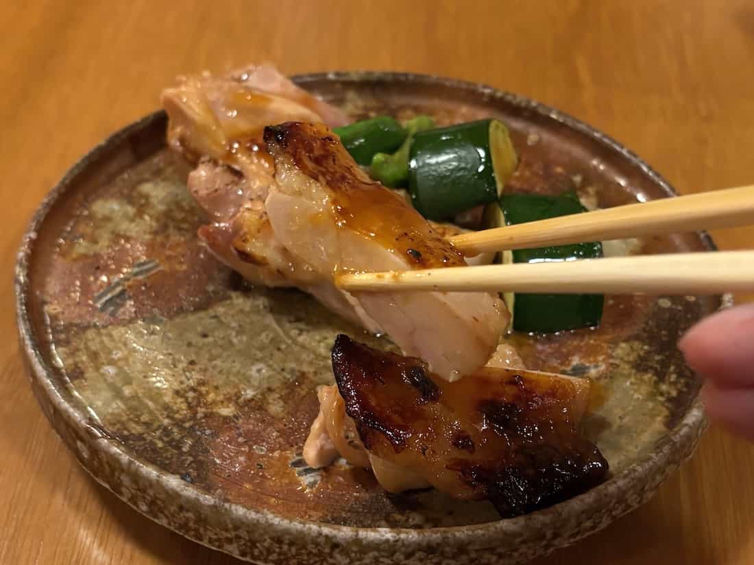 とりもも肉の醤油麹焼き