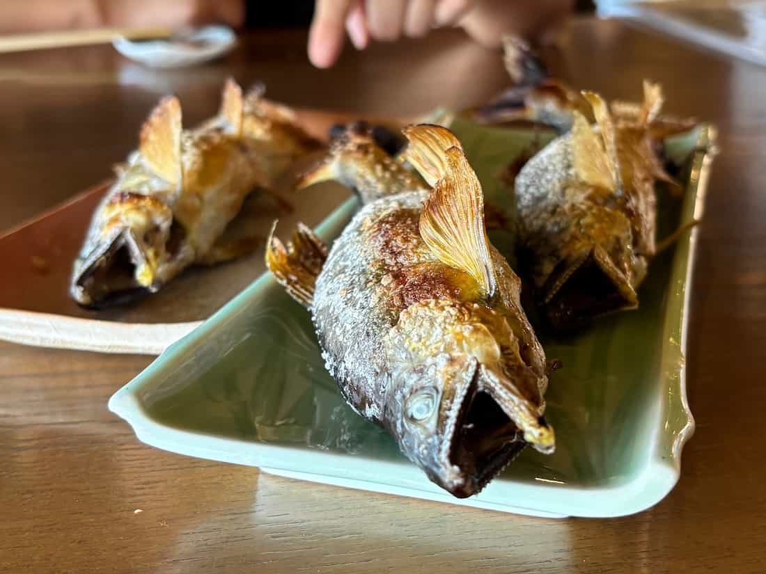 鮎の塩焼き2