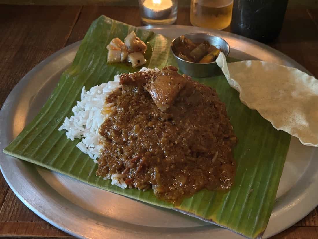 1種盛りマドゥライチキン