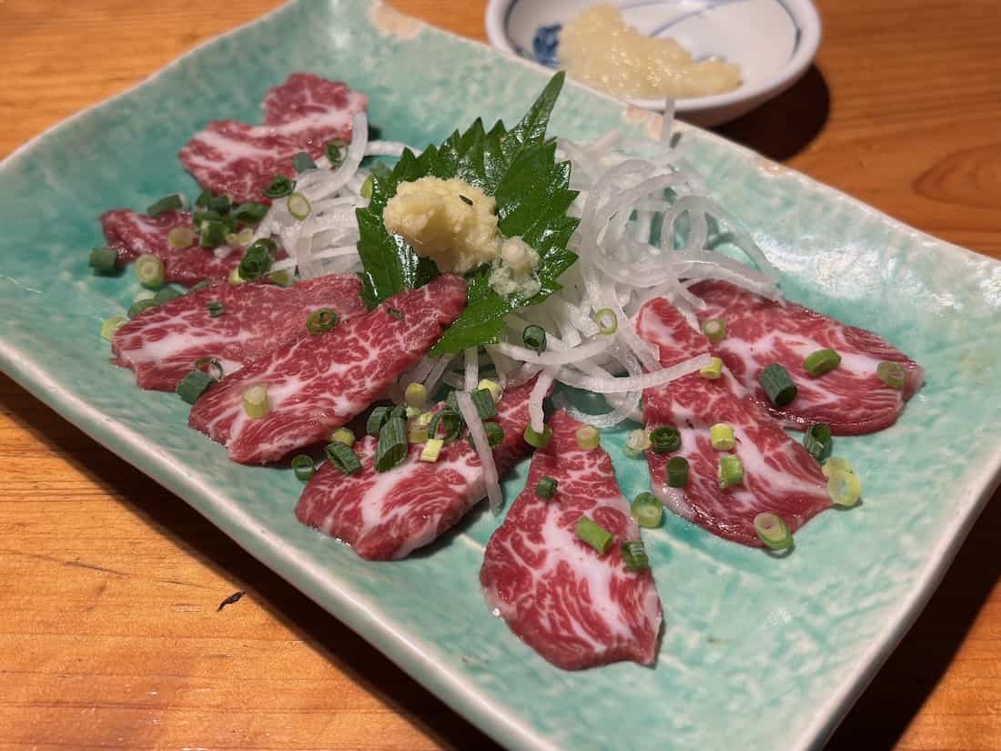 さくら刺身(霜降り)