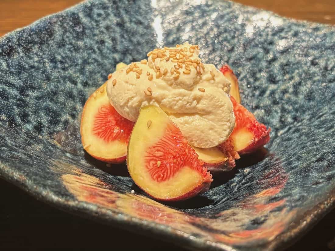 無花果（いちじく）の白和え