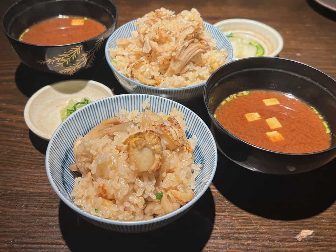 舞茸と帆立ご飯2
