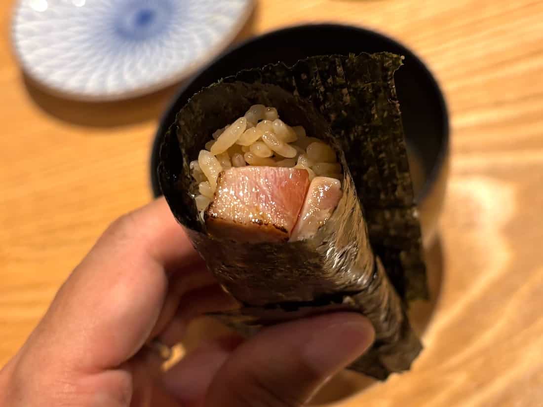 炙りトロ巻き