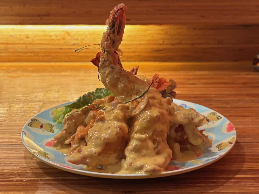 エビマヨネーズマンゴーソース