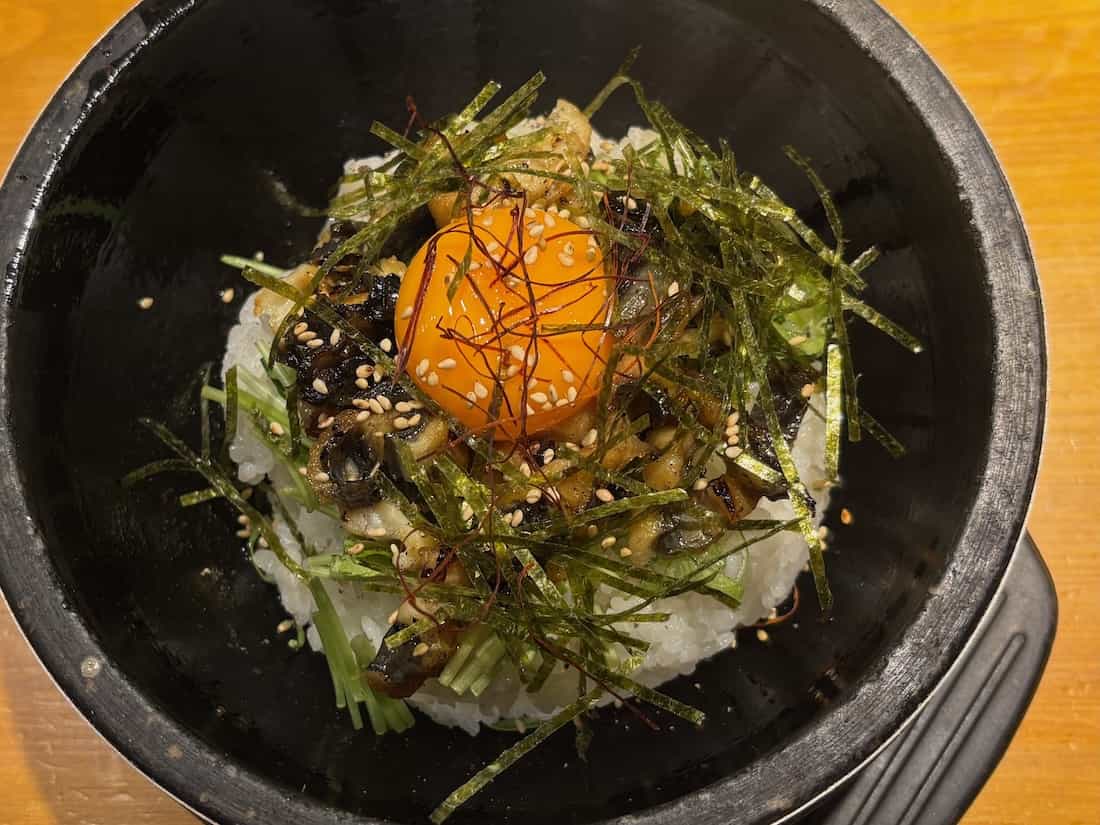 石焼うなぎご飯