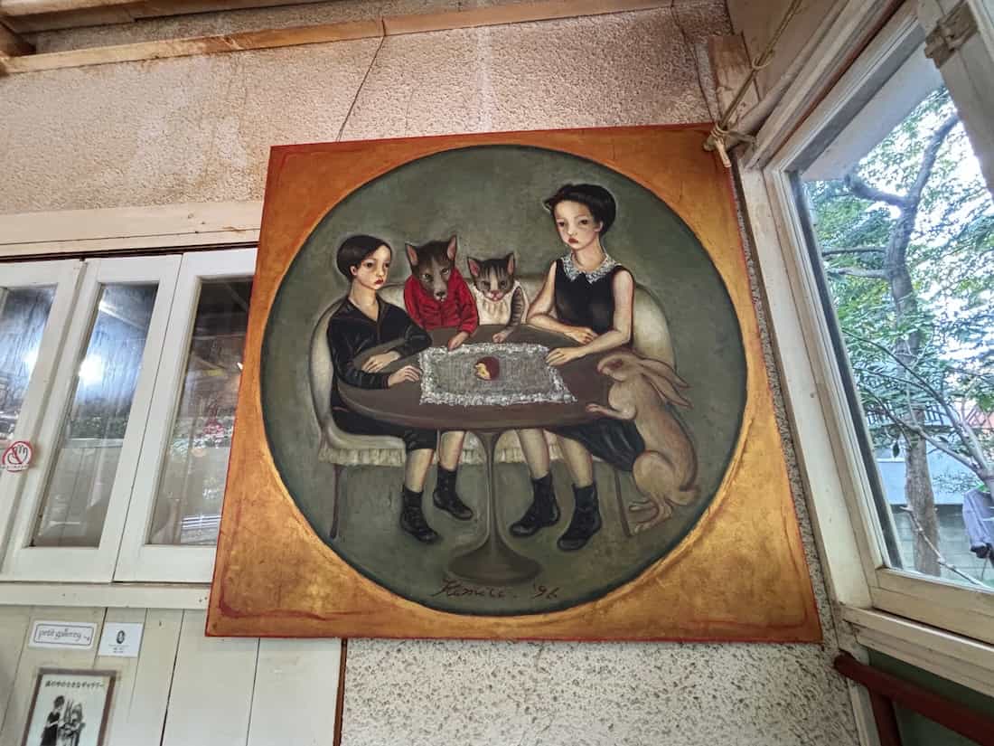 吉田キミコ氏の絵