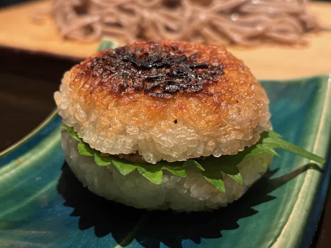 焼きおにぎり（じゃこ味噌）