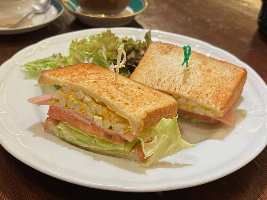 ハムと玉子のミックスサンド