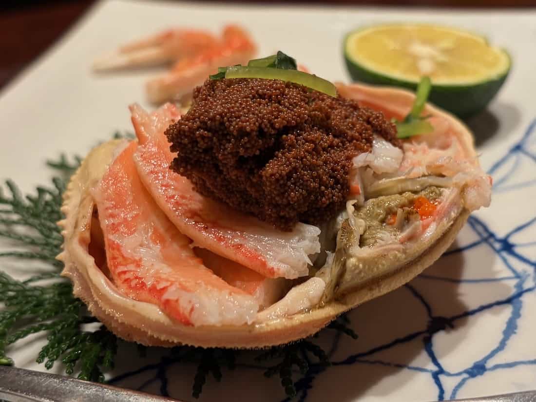 背子かに甲羅盛