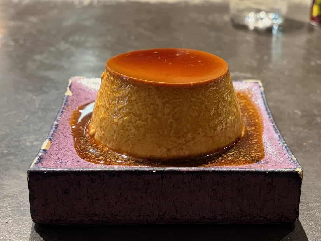 自家製和三盆ぷりん