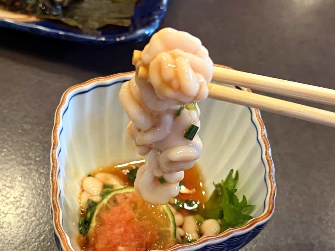 北海道産・白子ポン酢