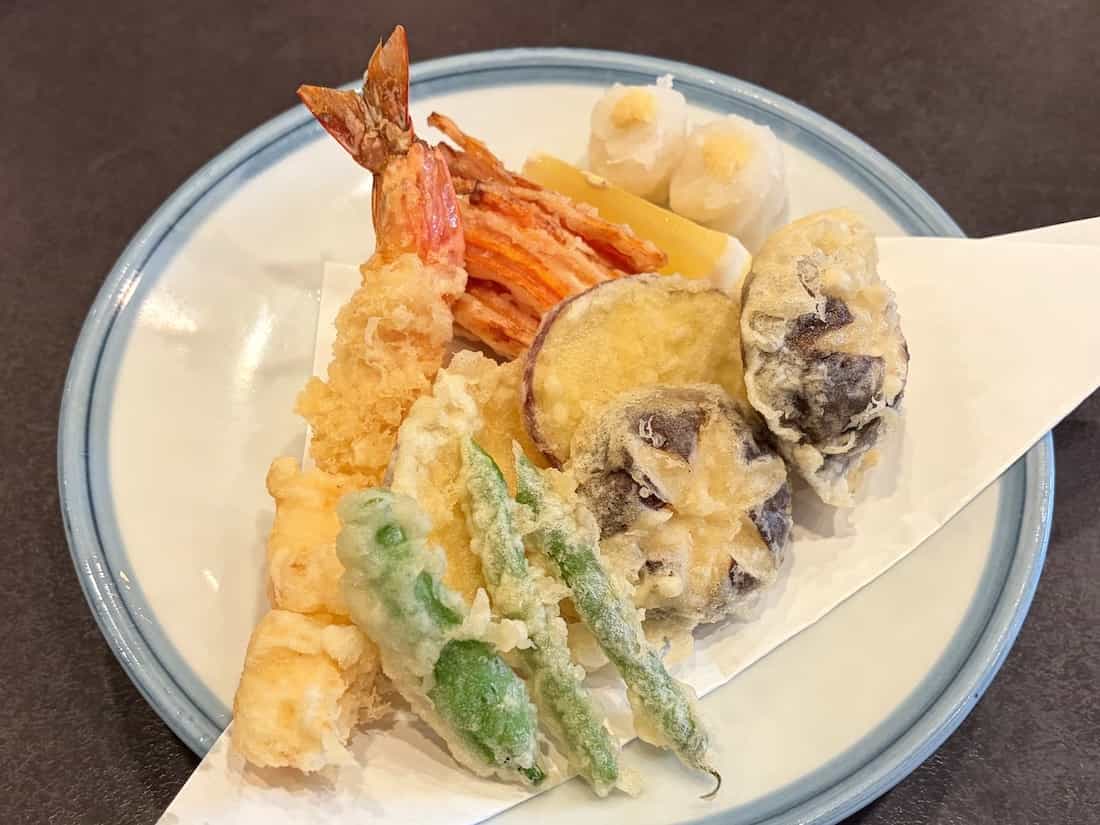 海老野菜天ぷら