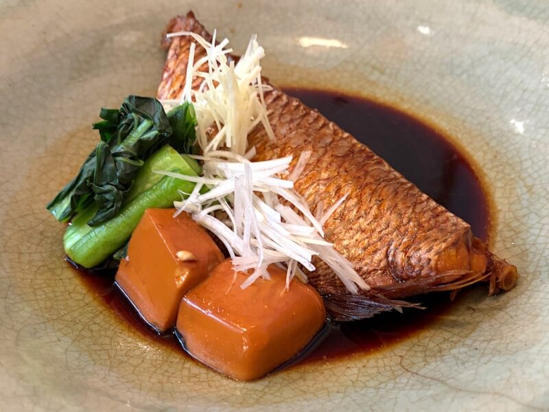 鯛の煮付け