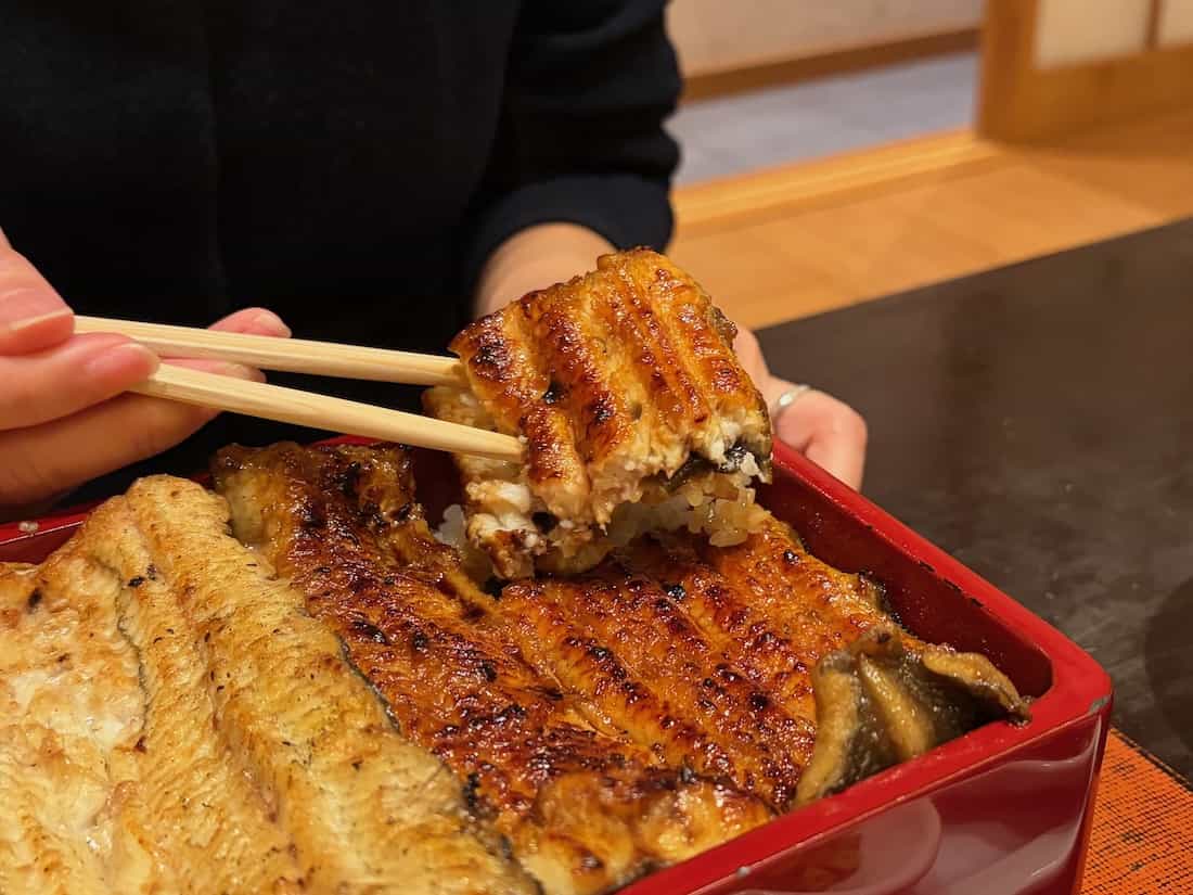 えんま重の蒲焼き