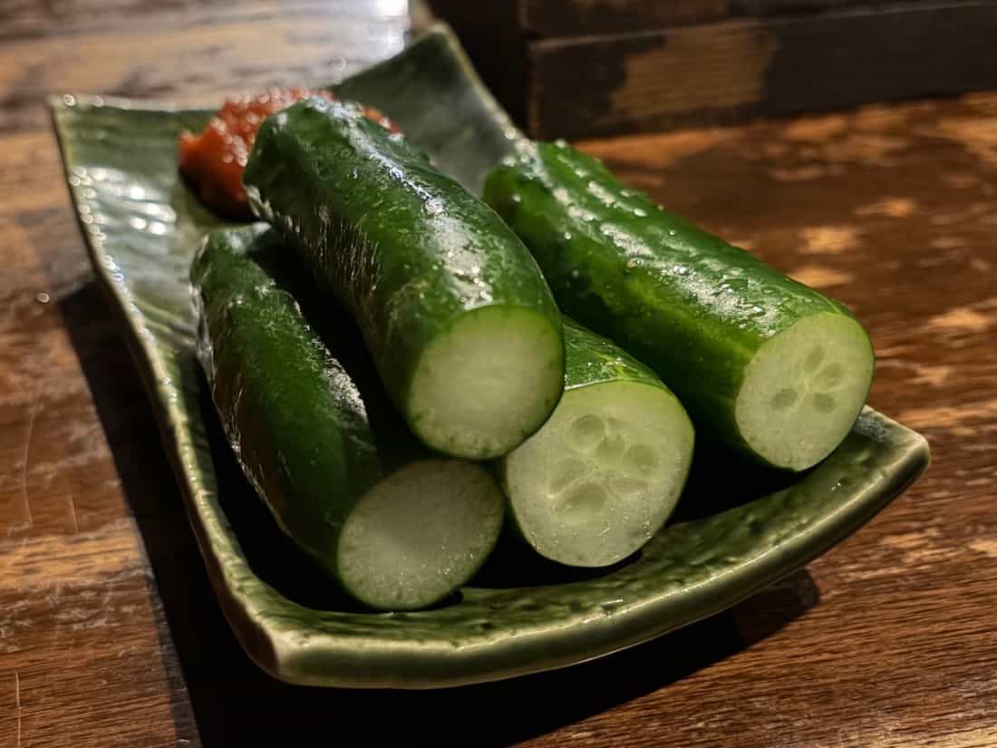 きゅうり(味噌付き)