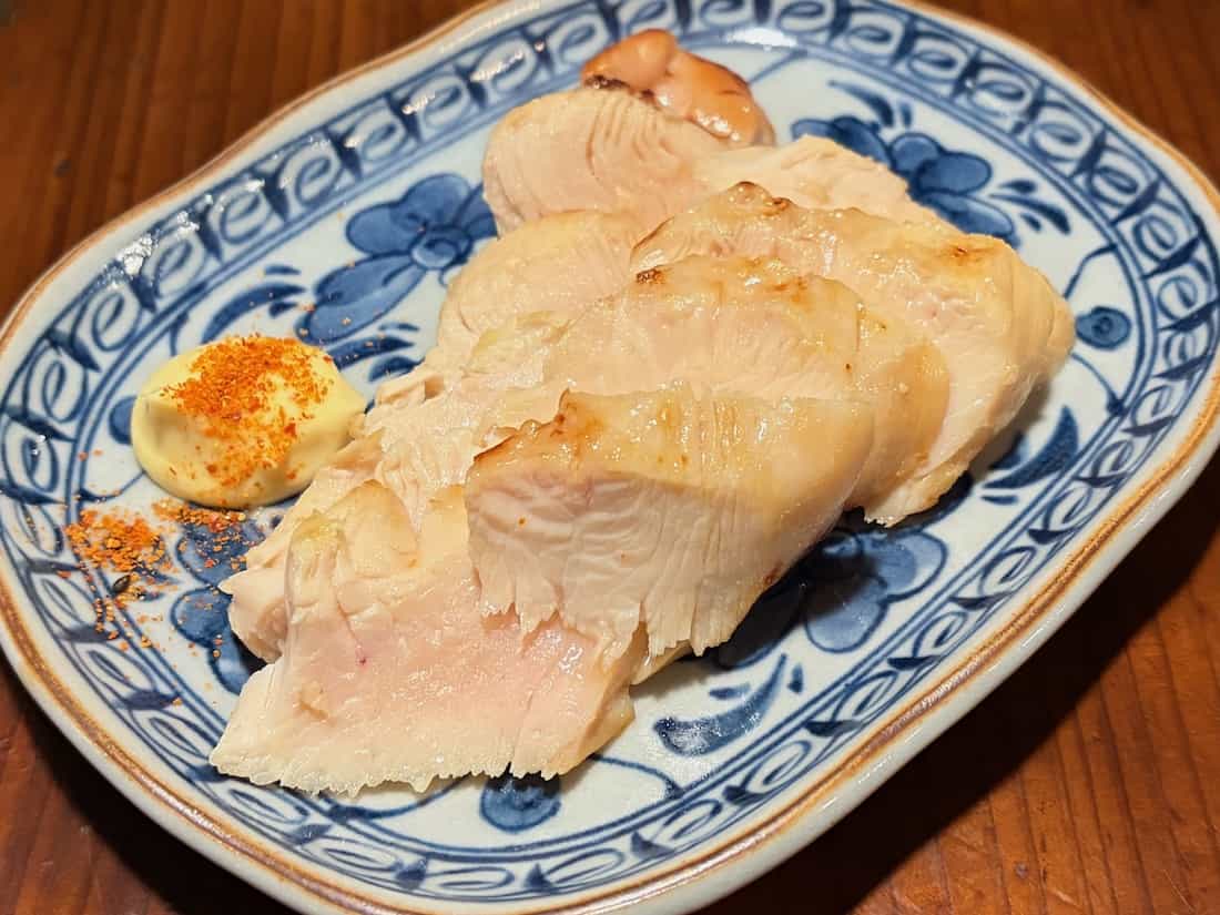 鶏ムネ味噌漬焼