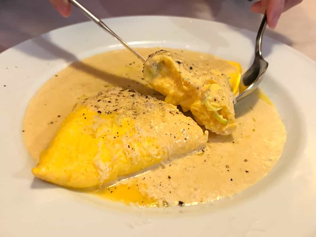 ウニクリームオムレツ