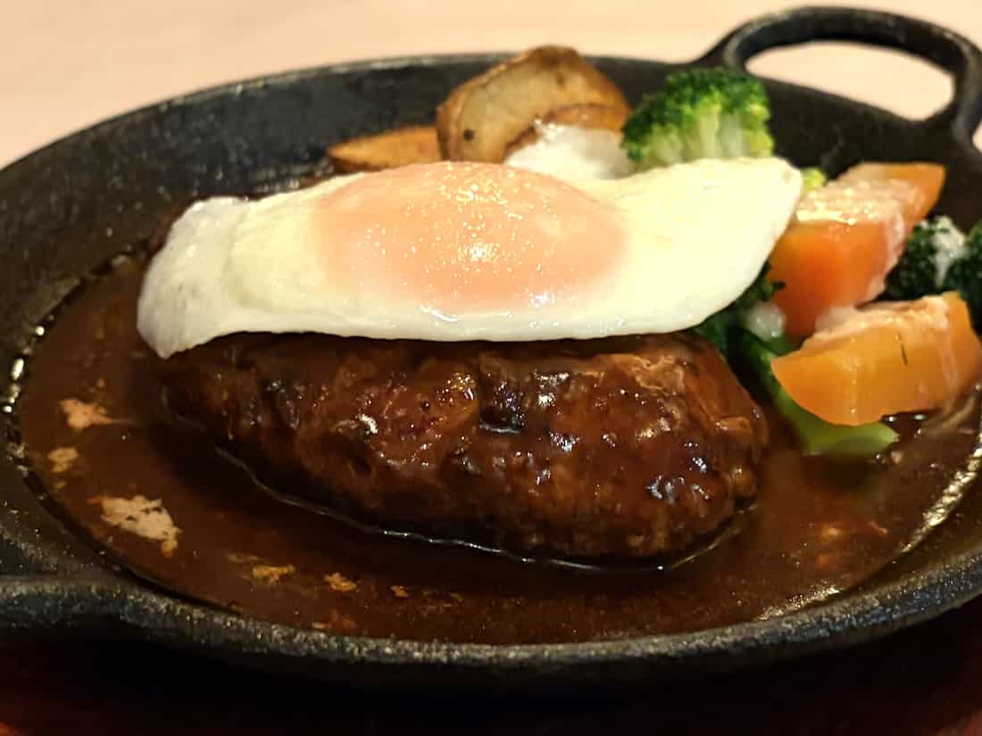 ビーフハンバーグステーキ