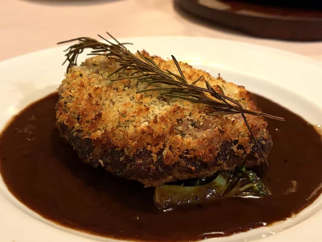 仔羊のメンチカツレツ