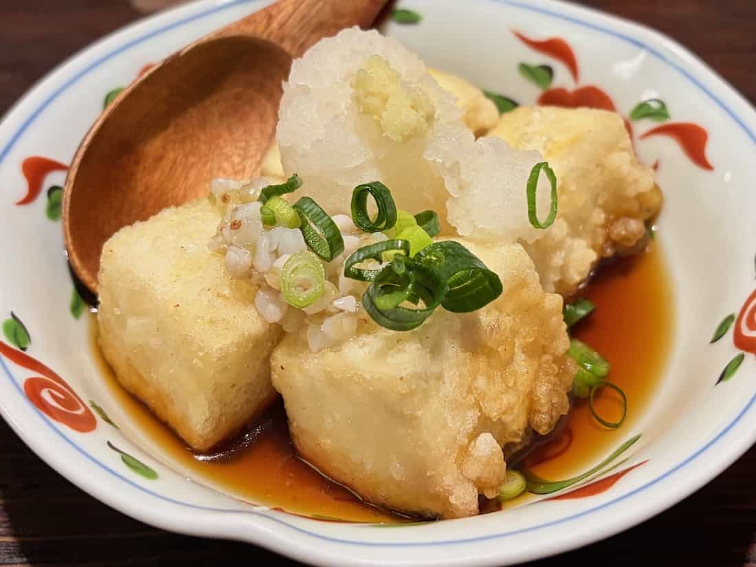 揚げ出し豆腐