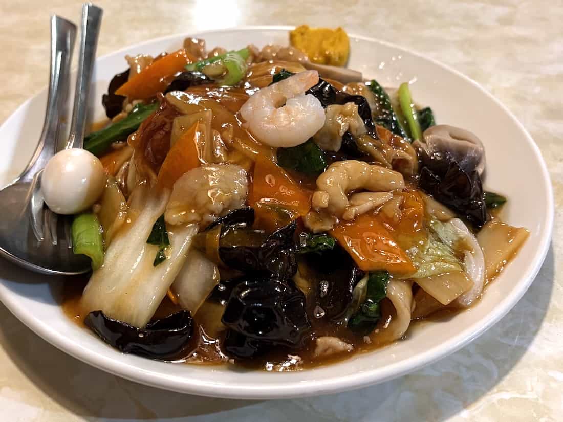 五目あんかけ焼きそば