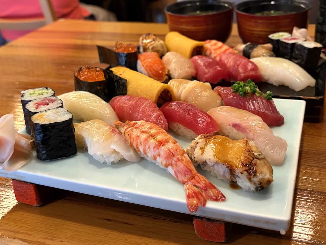 4400円の握り寿司